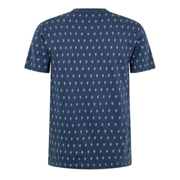 Original Penguin Mens All-Over Print T-Shirt - Yale Blue - 
