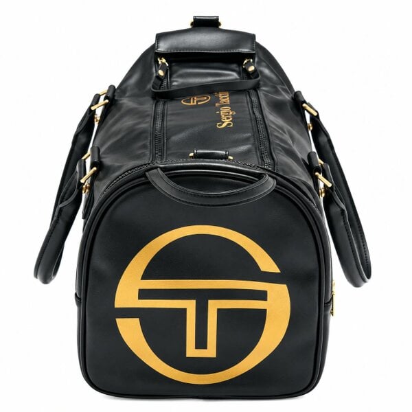 Sergio Tacchini Jorno Holdall Gym Bag Black/Gold