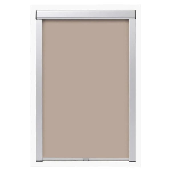 Berkfield Blackout Roller Blinds Beige U08/808