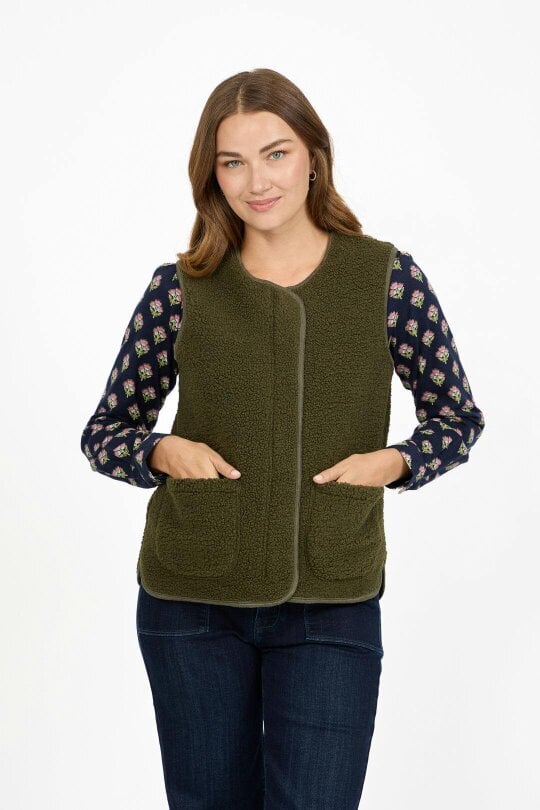 Mudflower Teddy Borg Gilet