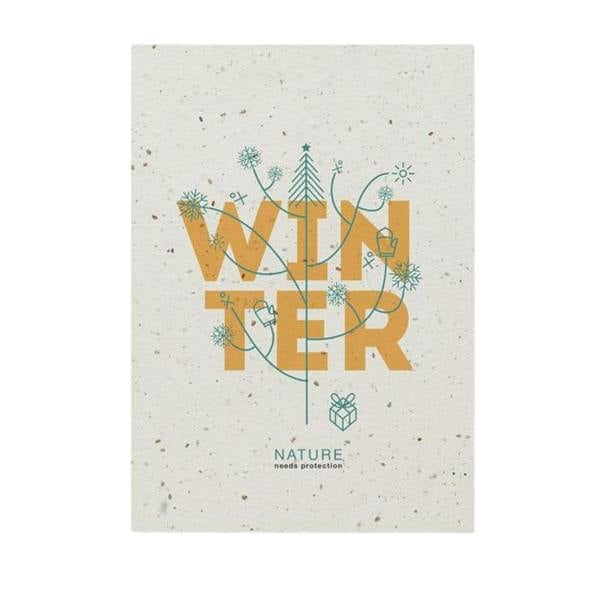 MidOcean Seed Book Seed Paper A5 Notebook - White - 