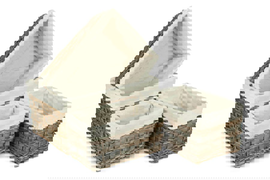 Wood Storage Basket