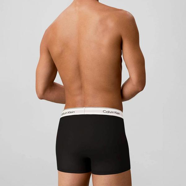 Calvin Klein 3 Pack Icon Cotton Stretch Relaxed Fit Trunk