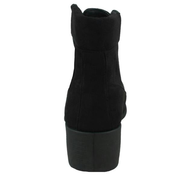 Spot On Ladies Spot On Lace Up Ankle Boot