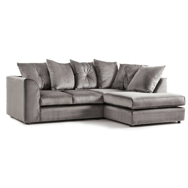 Fernando Plush Velvet Corner Sofa