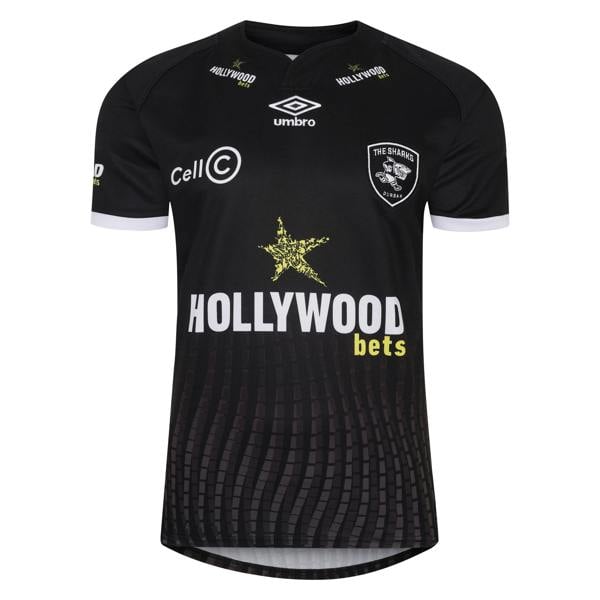 Umbro Kids 23/24 Sharks Replica Home Jersey - Black