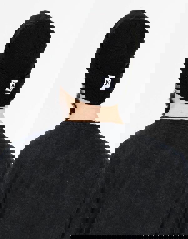 Blondie Mens Black Logo Beanie Hat (One Size)