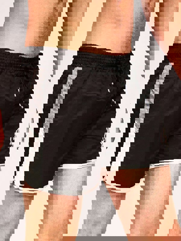 Crosshatch Barli Swim Shorts Black