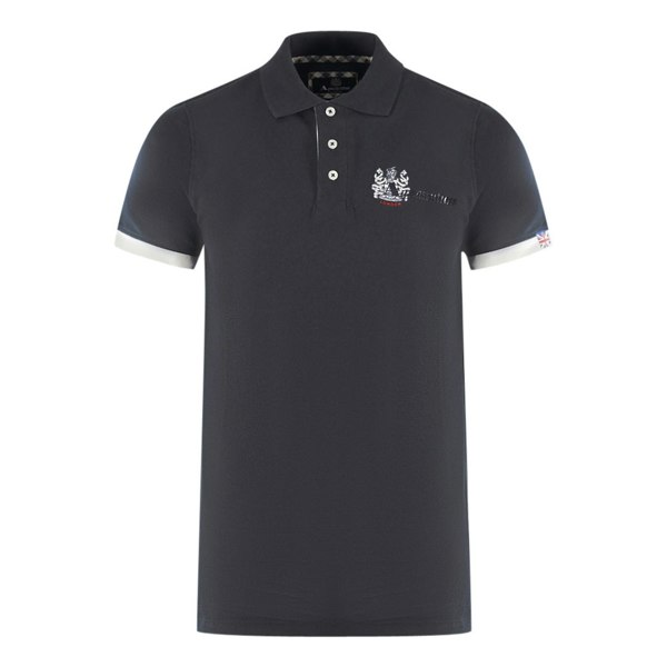 Aquascutum London Aldis Polo Shirt - Black