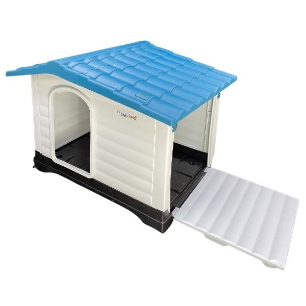 HugglePets Plastic Dog Kennel with Base (424)