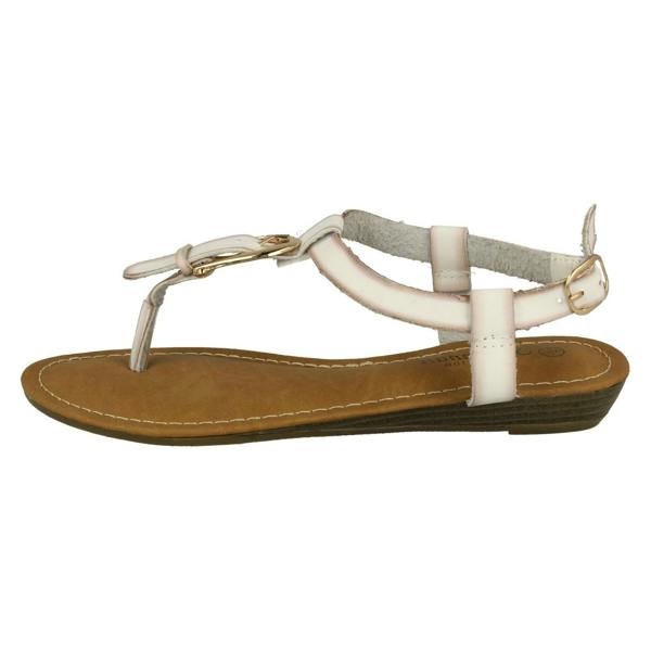 Savannah Ladies Savannah Wedge Toe Post Sandals