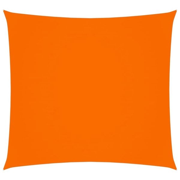 Berkfield Sunshade Sail Oxford Fabric Square 6x6 m Orange