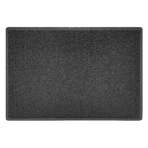 Nicoman Indoor Spaghetti Doormat Plain  - Dark Grey