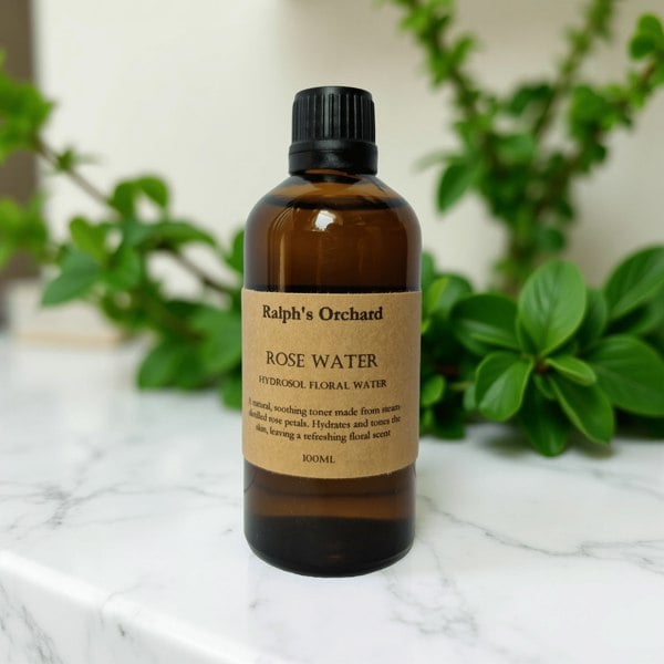 Ralph’s Orchard Rose Water (100ml) – Natural Skin Toner & Aromatherapy