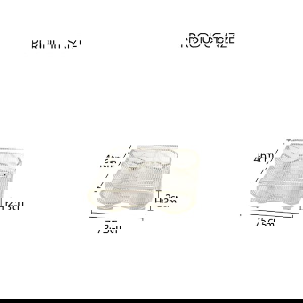 Oceana Sunbathing Bed, Sun Garden Lounger, Sun Chair Lounger, Outdoor Furniture-Weilai Concept-Weilai Concept
