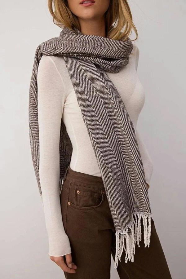 WOVCOR Soft Texture Scarf