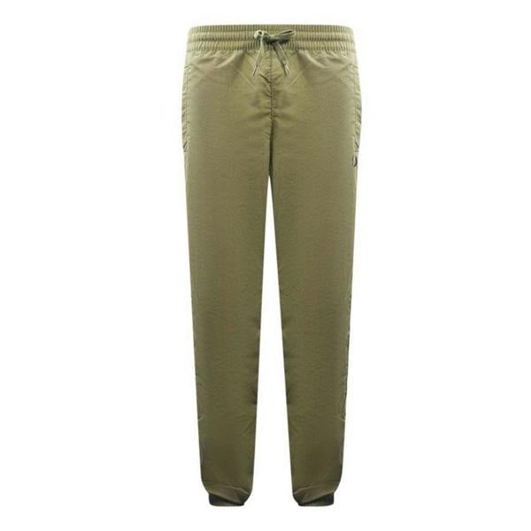 Fred Perry Mens Tonal Tape Jogging Bottoms - Military Green - 