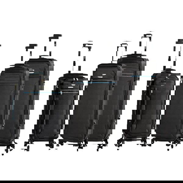 Snowball Lightweight Suitcase 4 Spinner Wheels Expandable Luggage