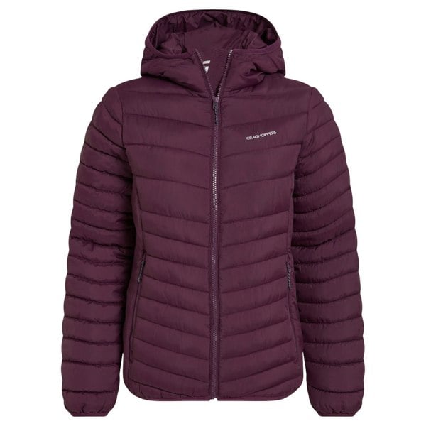 Craghoppers Women's Compresslite VIII Hooded Padded Jacket - Beet