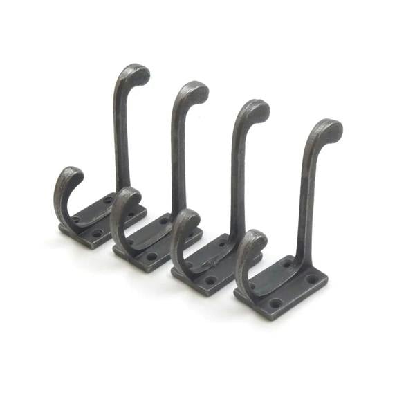 Antique Cast Iron Hall Stand Coat Hook  - Pack of 4 Hooks
