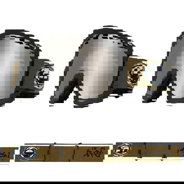 Dragon D1 OTG - Old Skool with Lumalens Silver Ionized & Lumalens Amber Lens