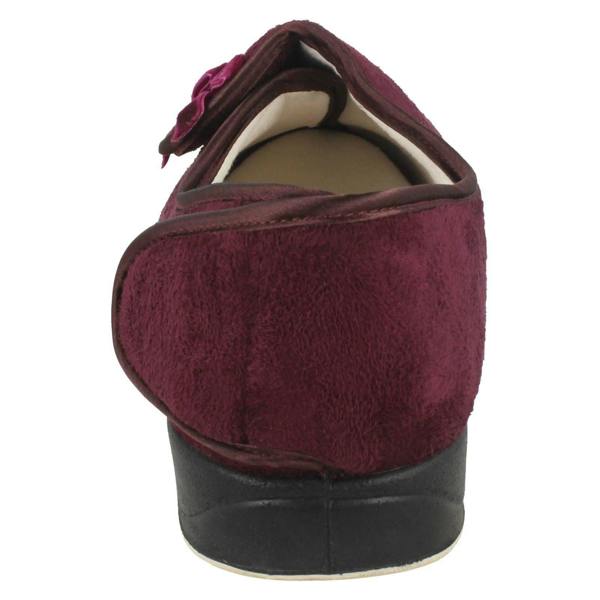 Padders Ladies Padders Hook And Loop Comfort Slippers Penny