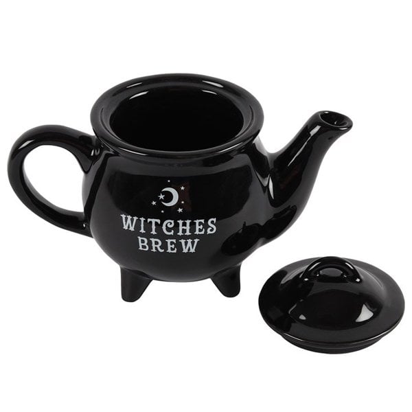 Serano Witches Brew Black Ceramic Tea Pot