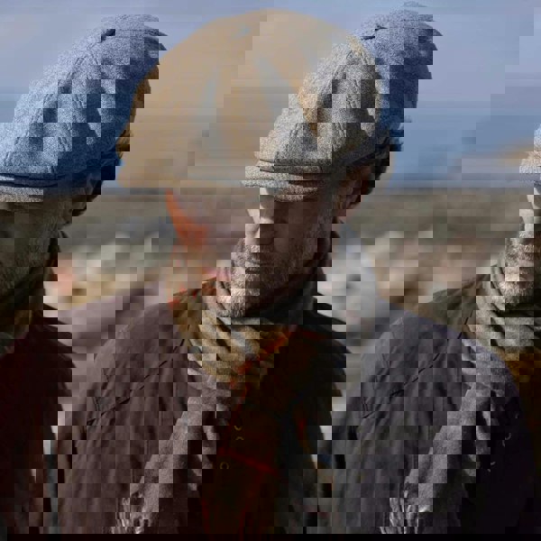 Carlyle Heath & Co. Carlyle Heath Plain Wool Mix Newsboy Cap