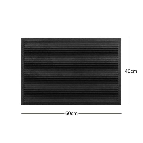 Nicoman Ribbed Harmony Indoor/Outdoor Entrance Door Mat