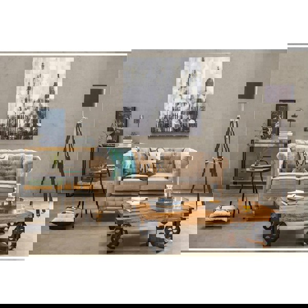 IH Design Console Table Herica Industrial Vintage