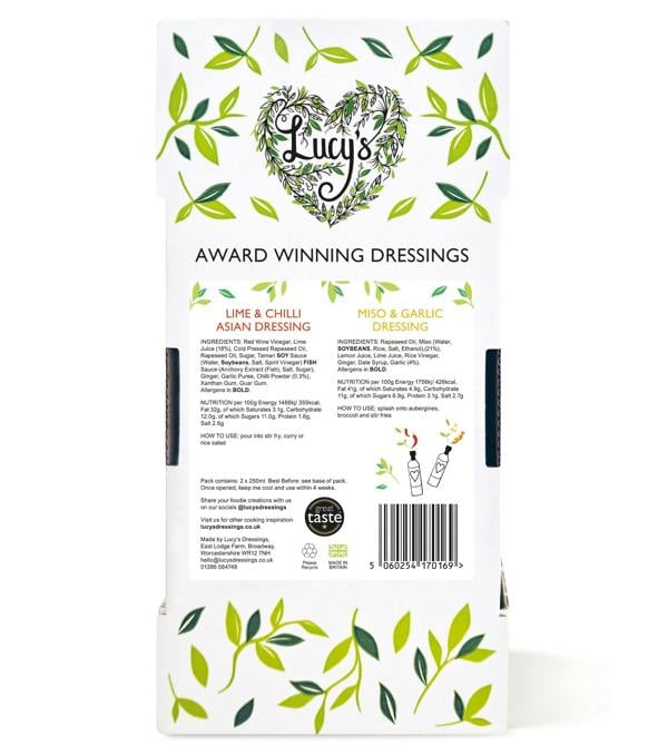 Lucy's Dressings Asian Dressings Duo Gift Pack