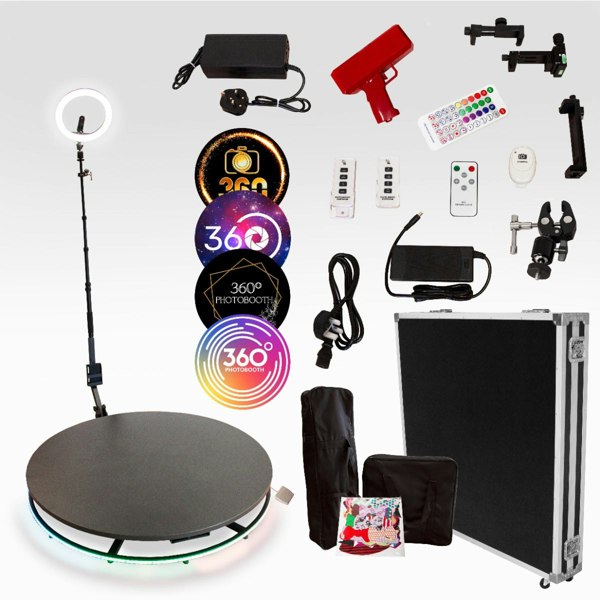 Monstershop 360 Photo Booth Machine for Parties & Weddings - 115cm