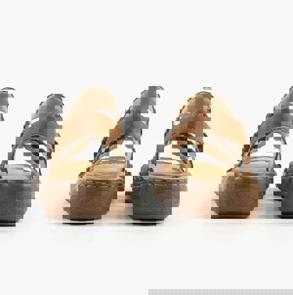 Rieker V2860-24 Womens Sandals - Brown