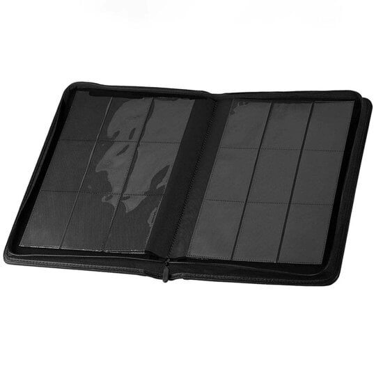 Havendro Trading Card Album 252 Slot Top Loader Holder Card Binder Card Folder Black Gift