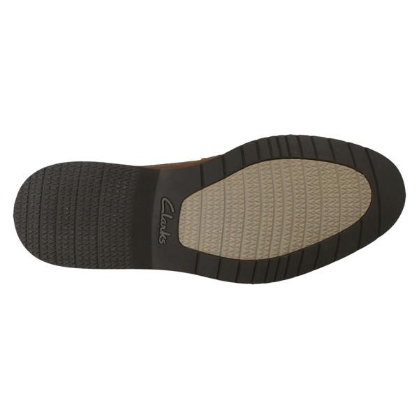 Clarks Mens Clarks Smart Casual Lace Up Shoes Monahan Plain