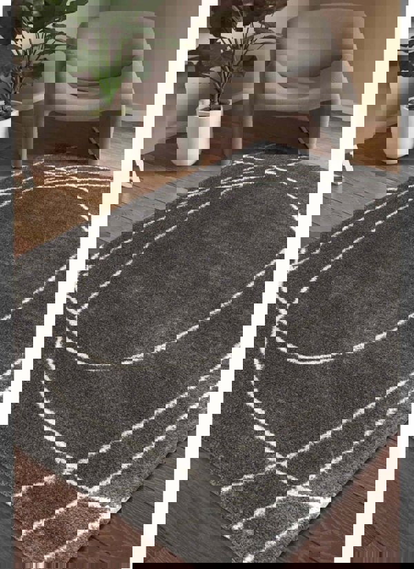 Halo Squiggle Rug – Soft Striped Eco-Friendly Rug