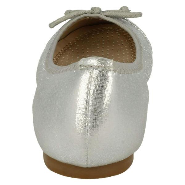 Spot On Girls Spot On Bow Detailed Ballerina Shoes