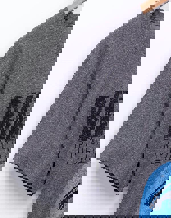 DC Comics Mens Grey Batman Short Sleeved T-Shirt