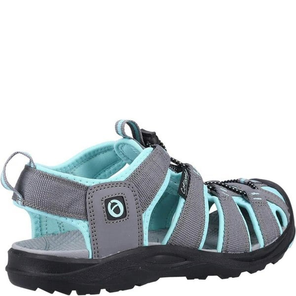 Cotswold Mens Marshfield Recycled Sandals - Grey/Turquoise