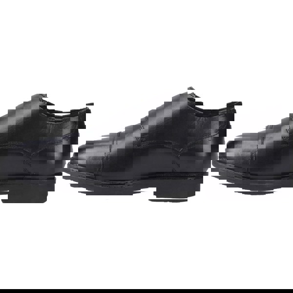 Hush Puppies Tim Monk Leather Boys's Black Shoes
