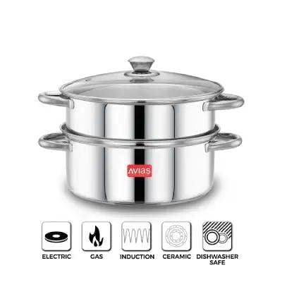 AVIAS SPECTRA STEAMER 24CM