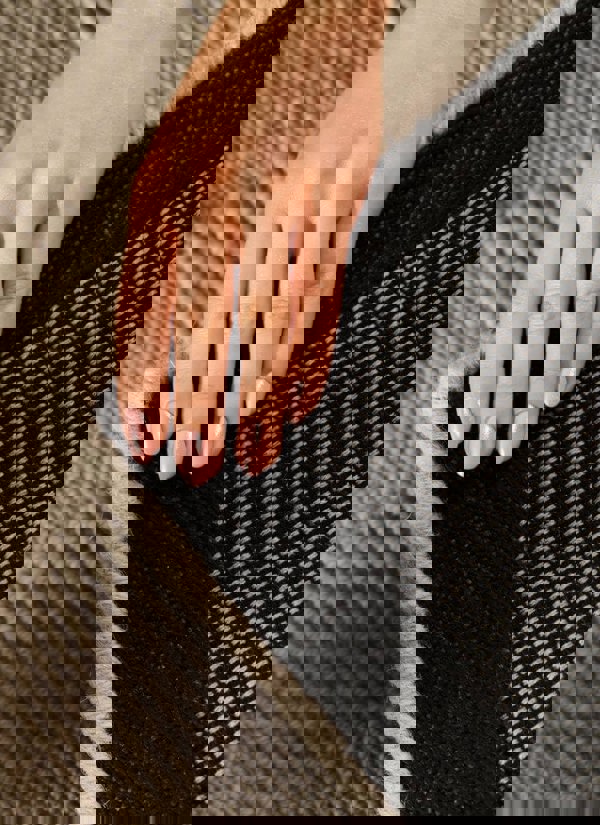 The Rugs Scala Handwoven Wool Rug - Quality Checkered Design