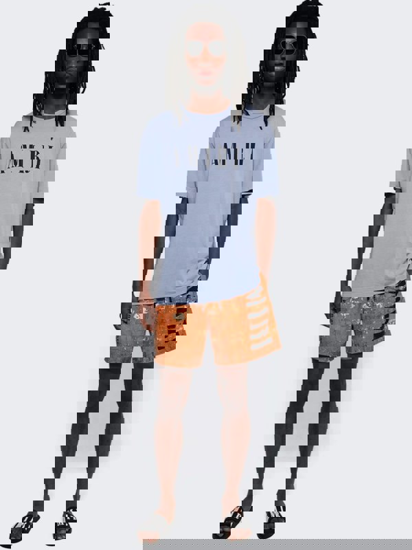 AMIRI Stencil Military Swim Shorts - Orange