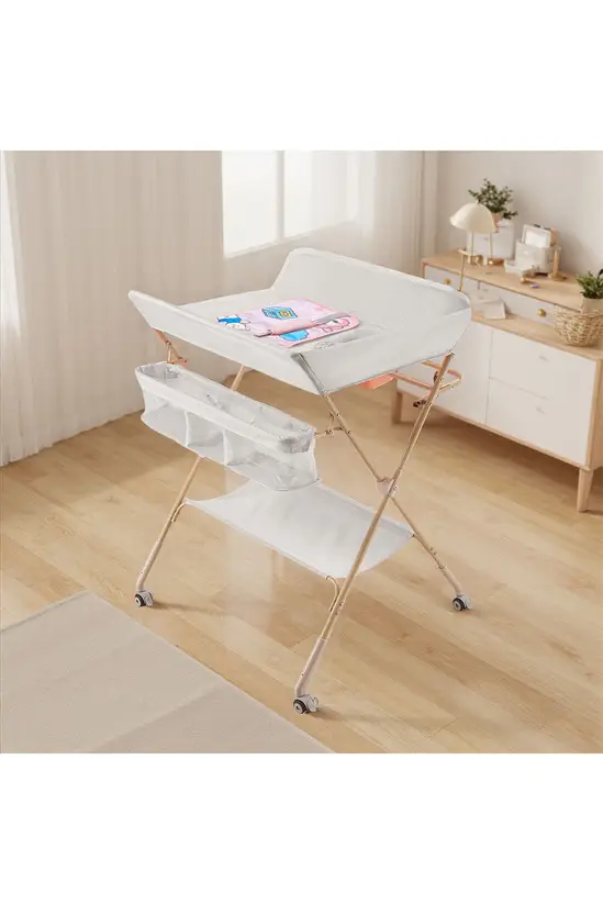Living and Home Versatile Folding Baby Changing Table