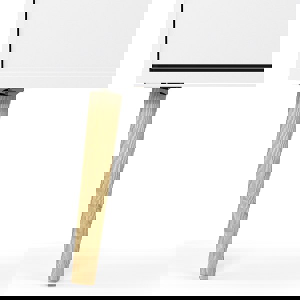 Furniture To Go Oslo Chest of 5 Drawers (2+3) in White and Oak