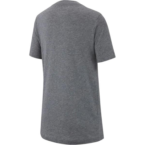 Nike Childrens/Kids Futura Classic Logo Regular T-Shirt - Grey - 