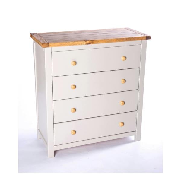 Cabinet Bits Argenta 4 Drawer Chest of Drawers Wood Knob