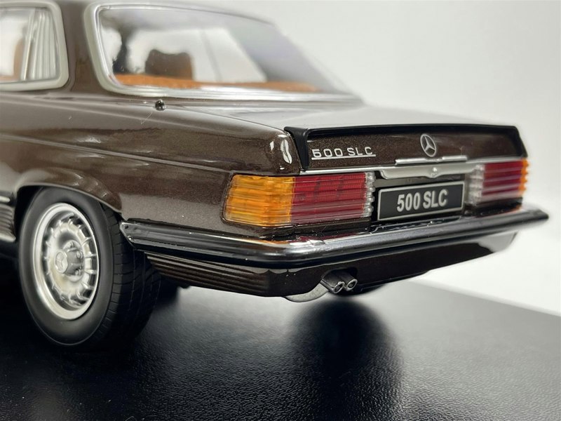 KK Scale Mercedes 500 SLC C107 1981 Brown Metallic 1:18 Scale KK Scale 180851