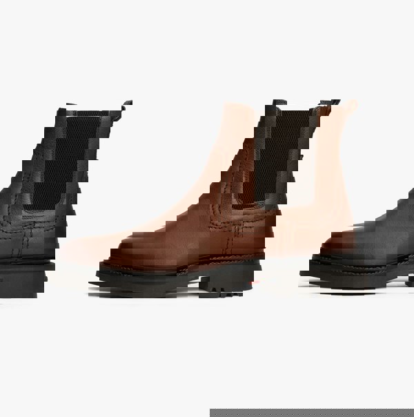 Tommy Hilfiger HILFIGER COMFORT Mens Chelsea Boots Winter Cognac
