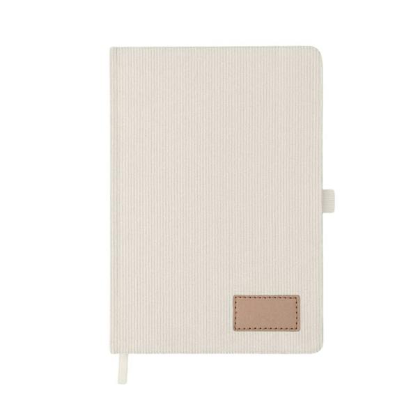 MidOcean Cordi note Hard Cover RPET A5 Notebook - Off White - 